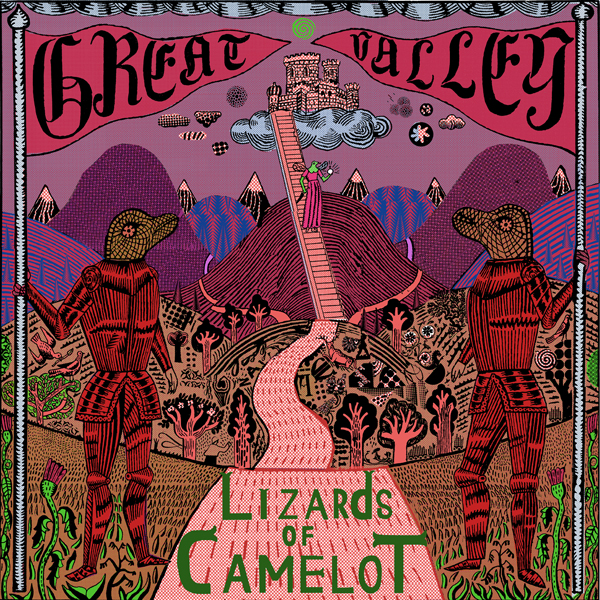 Great Valley - Lizards of Camelot - Feeding Tube Records - NNA TAPES